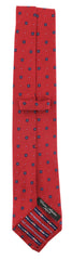Cesare Attolini Red Geometric Silk Tie - 3.25" x 61" - (448)
