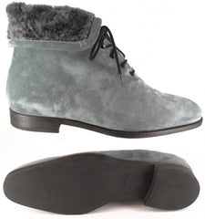 Sutor Mantellassi Gray Shoes Size 8 (US) / 7 (EU)