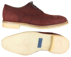 Sutor Mantellassi Burgundy Red Shoes Size 8 (US) / 7 (EU)