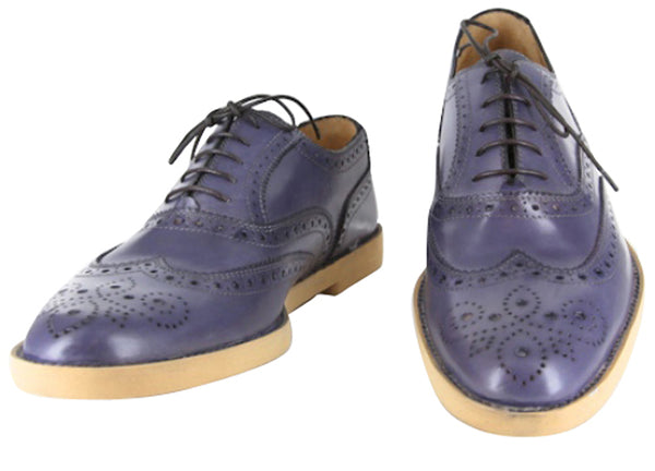 Sutor Mantellassi Blue Shoes Size 7 (US) / 6 (EU)