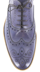 Sutor Mantellassi Blue Shoes Size 7 (US) / 6 (EU)