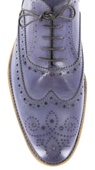 Sutor Mantellassi Blue Shoes Size 8 (US) / 7 (EU)
