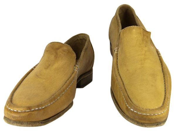 Sutor Mantellassi Yellow Shoes Size 8 (US) / 7 (EU)