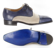 Sutor Mantellassi Blue Shoes Size 8 (US) / 7 (EU)