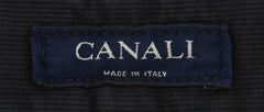 Canali Midnight Navy Blue Solid Pants - Slim - (9153090952) - Parent