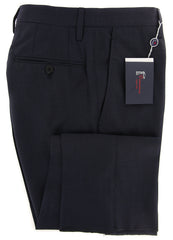 Donnanna Navy Blue Solid Pants - Slim - 42/58 - (LAZIOT00438)