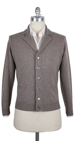 Luigi Borrelli Light Brown Sweater – Size: Medium US / 50 EU