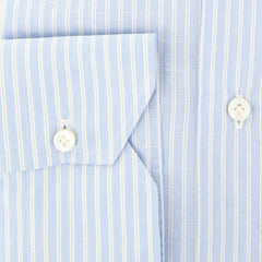 Fiori Di Lusso Light Blue Striped Shirt - Full - (FL-P-LP6WILLT) - Parent