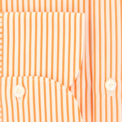 Finamore Napoli Orange Striped Shirt - Extra Slim - (201803023) - Parent