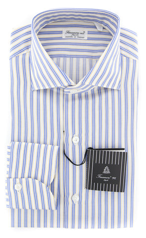 Finamore Napoli White Shirt - Extra Slim