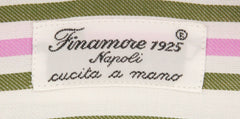 Finamore Napoli Off White Shirt - Extra Slim - (F14189) - Parent
