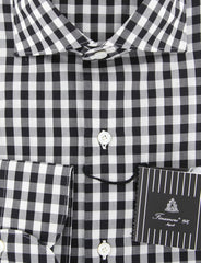 Finamore Napoli Charcoal Shirt - Extra Slim - (L12281710) - Parent