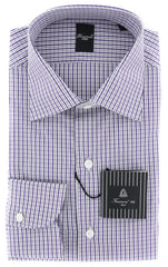 Finamore Napoli Purple Shirt - Extra Slim - 15.75/40 - (NAN057002)