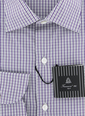 Finamore Napoli Purple Shirt - Extra Slim - 15.75/40 - (NAN057002)