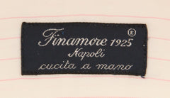 Finamore Napoli White Striped Shirt - Slim - (2018030115) - Parent