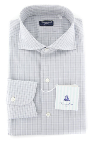 Finamore Napoli Light Gray Shirt - Slim