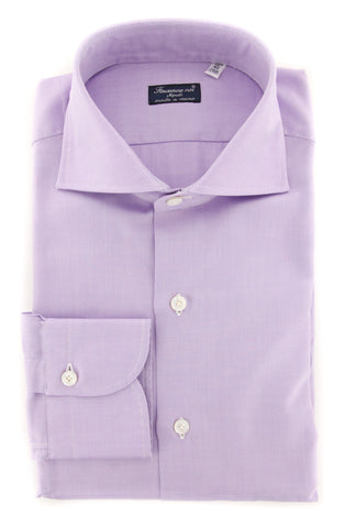 Finamore Napoli Lavender Purple Shirt - Slim