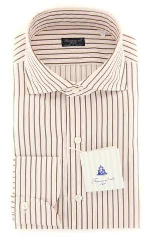 Finamore Napoli Pink Shirt - Slim