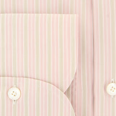 Finamore Napoli Pink Striped Shirt - Slim - (201803155) - Parent