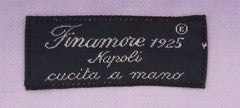 Finamore Napoli Lavender Purple Solid Cotton Shirt - Slim - (EZ) - Parent
