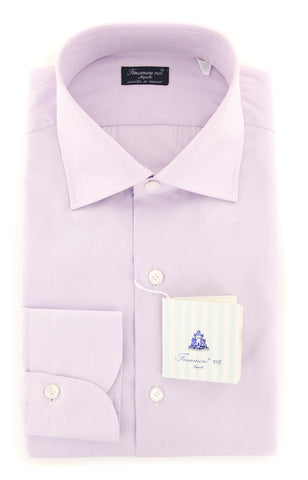 Finamore Napoli Lavender Purple Shirt - Slim