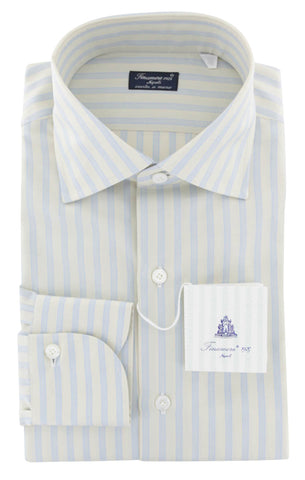 Finamore Napoli Light Gray Shirt - Slim