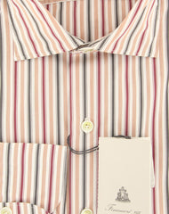 Finamore Napoli Orange Shirt - Extra Slim - (FN-SEAT04409703LZ) - Parent