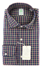 Finamore Napoli Navy Blue Shirt - Extra Slim - M/M - (SEN01009805)