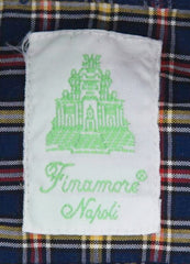 Finamore Napoli Navy Blue Shirt - Extra Slim - M/M - (SEN01009805)