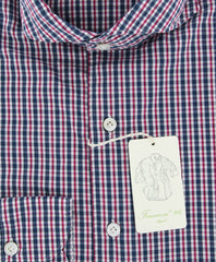 Finamore Napoli Navy Blue Shirt - Extra Slim - M/M - (26SEN01166102)