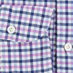 Finamore Napoli Lavender Purple Shirt - L/L - (SEN01169701)