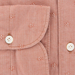 Finamore Napoli Orange Shirt - Extra Slim - 15.75/40 - (SEN08115706)