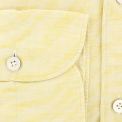 Finamore Napoli Yellow Shirt - Extra Slim - 16/41 - (SEN08116803)