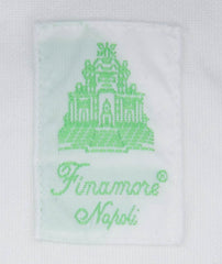 Finamore Napoli White Shirt - Extra Slim - XL/XL - (23SEN14100801)