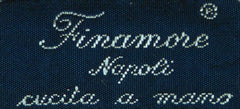 Finamore Napoli White Striped Cotton Shirt - Slim - (489) - Parent