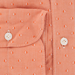 Finamore Napoli Orange Shirt - Extra Slim - 15.75/40 - (28008110305)