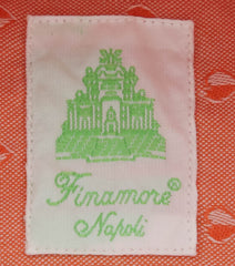 Finamore Napoli Orange Shirt - Extra Slim - 15.75/40 - (28008110305)