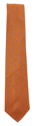 Finamore Napoli Orange Tie