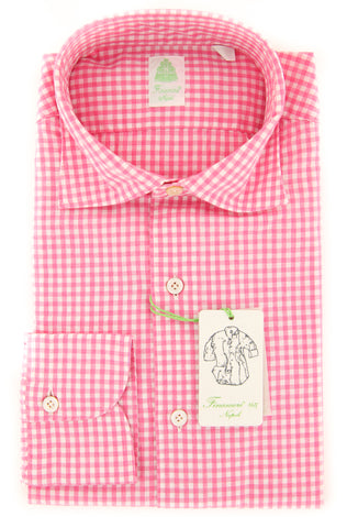 Finamore Napoli Pink Shirt - Extra Slim