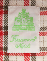 Finamore Napoli Red Fancy Shirt - Extra Slim - (FN0810241) - Parent