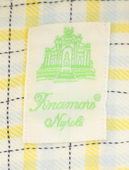 Finamore Napoli Yellow Plaid Shirt - Extra Slim - (2018022713) - Parent