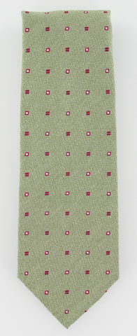 Finamore Napoli Green Tie