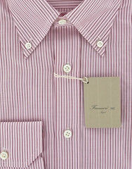 Finamore Napoli Pink Shirt Medium