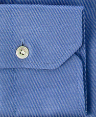Finamore Napoli Blue Casual Shirt Medium