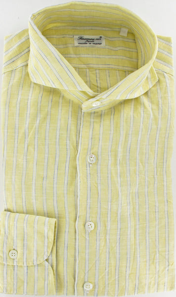 Finamore Napoli Button-Front Shirt Large