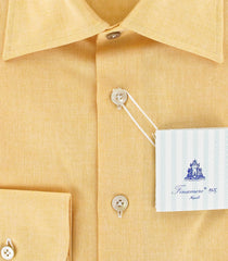 Finamore Napoli Orange Shirt 15.5/39