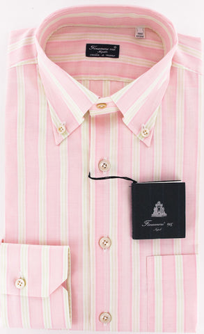 Finamore Napoli Pink Shirt – Size: 15.75 US / 40 EU