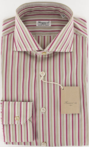Finamore Napoli Pink Shirt – Size: 15.5 US / 39 EU