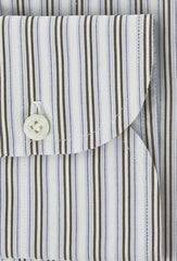 Finamore Napoli Brown Shirt 15.75/40