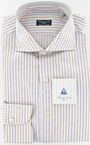 Finamore Napoli Lavender Purple Shirt – Size: 15.75 US / 40 EU
